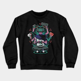 God of gaming Crewneck Sweatshirt